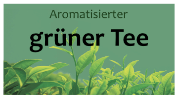 Aromatisierter grüner Tee