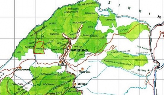 Darjeeling Map
