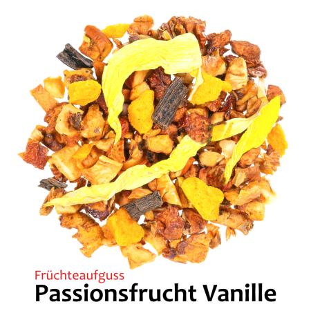 Passionsfrucht Vanille Früchteaufguss