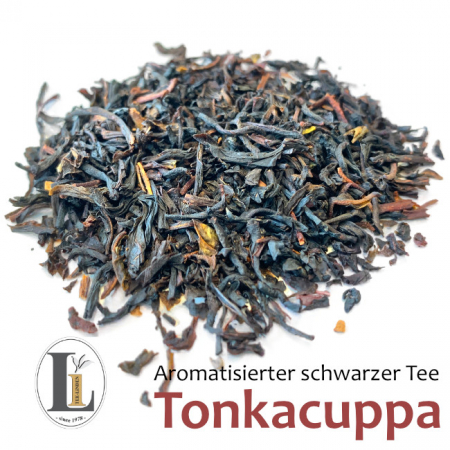 Schwarzer, aromatisierter Tee "Tonkacuppa"