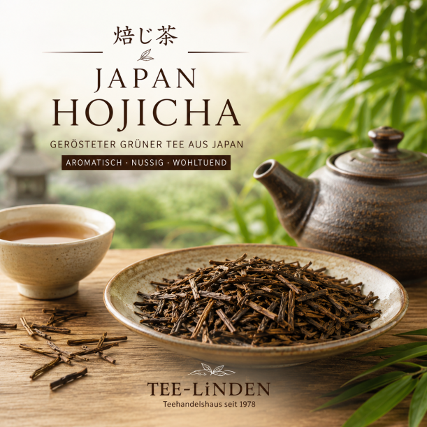 Japanischer Tee Hojicha (Bild KI generiert)