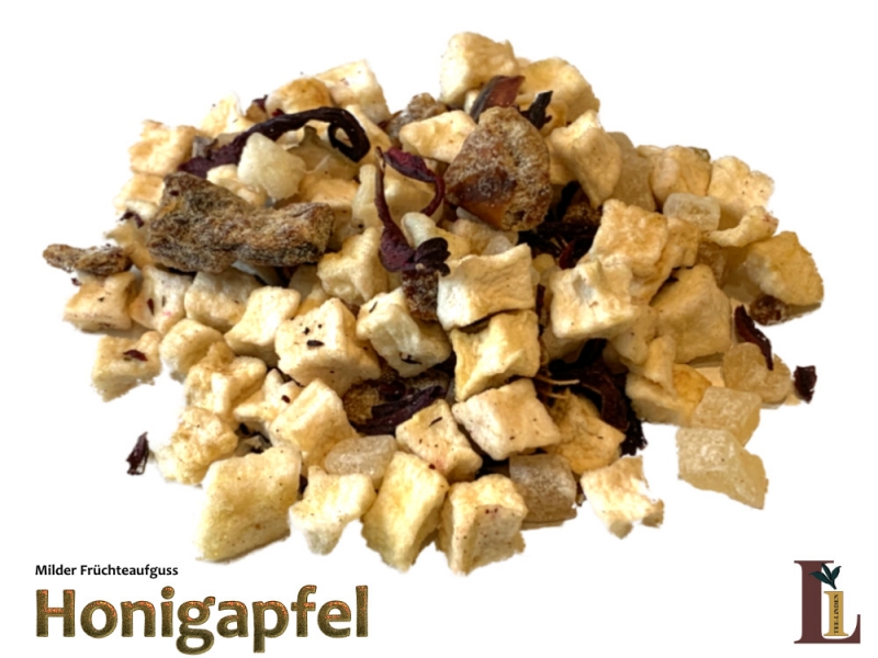 Milder Früchteaufguss Honigapfel